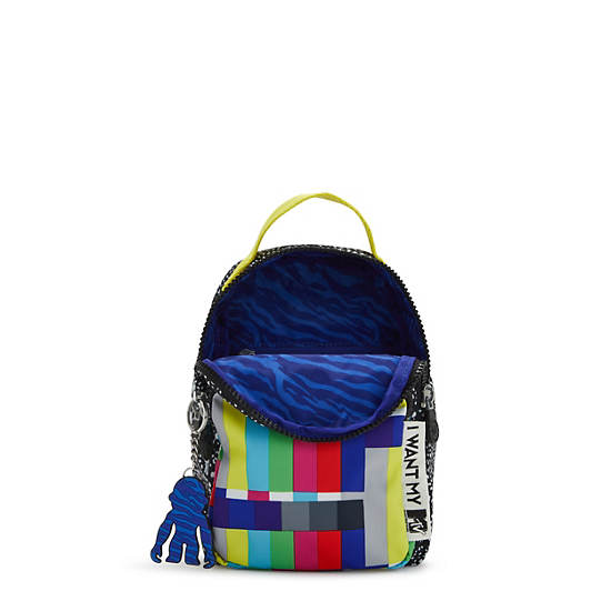 Sacs À Dos Kipling Alber MTV 3-in-1 Convertible Mini Bag Multicolore | FR 1677AH